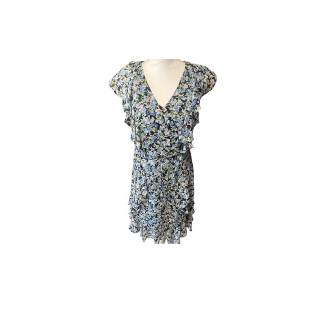 Tommy Hilfiger Floral chiffon ruffle dress
